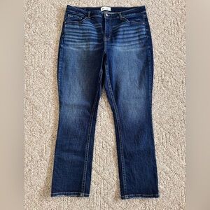 BKE BUCKLE CURVY STRAIGHT LEG HIGH RISE JEANS